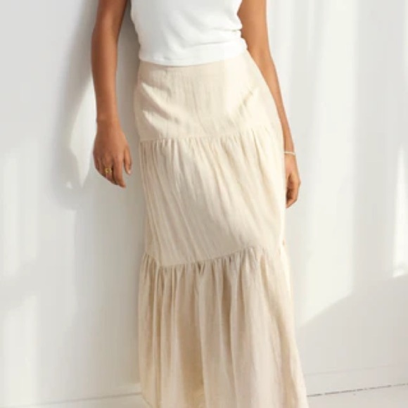 By The River tiered skirt size M - Picture 1 of 7